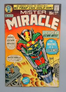 Mister Miracle #1 VG+ 1st Appearance of Mister Miracle DC 1971