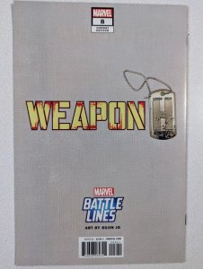 Weapon H #8 NM Battle Lines Virgin Variant Man-Thing Marvel Comics