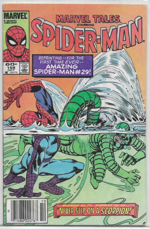 Marvel Tales (vol. 2, 1964) #168 GD (rep. ASM 29) Lee/Ditko, Scorpion