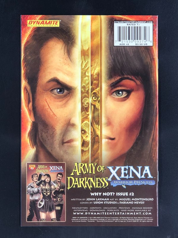 Army of Darkness #8 (2008) Fabiano Neves Cover A