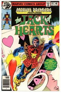 Marvel Premiere 44 NM 9.4 Bronze Age Marvel 1978 Jack of Hearts