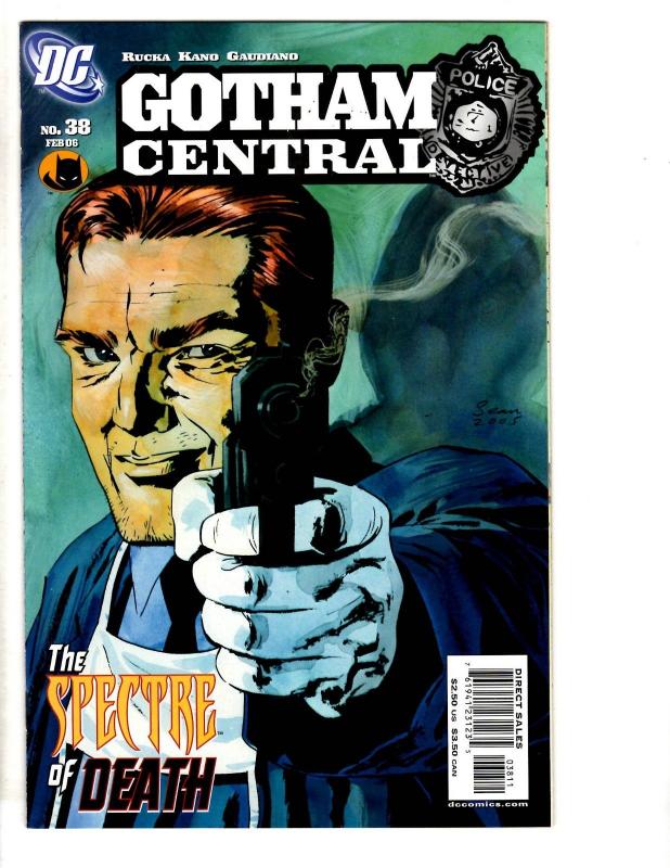 Lot Of 11 Gotham Central DC Comic Books # 29 30 31 32 33 34 35 36 37 38 40 CR23