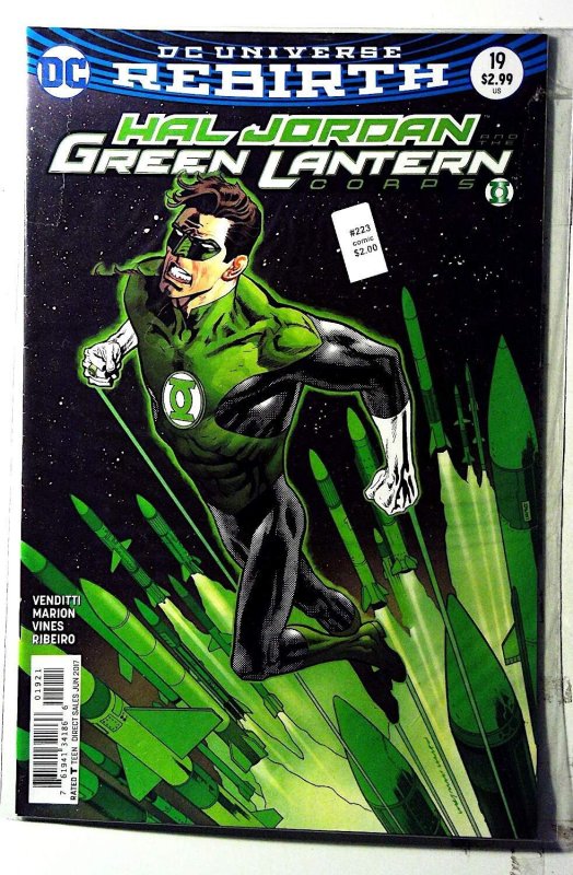 Hal Jordan and the Green Lantern Corps #19 (2017) DC Comics 1st Print Comic Book
