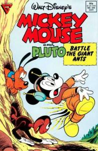 Mickey Mouse and Pluto Battle the Giant Ants