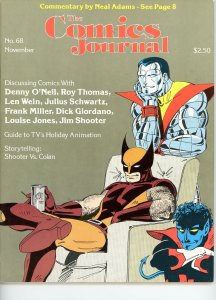 Comics Journal #68  F/VF  1981  X-Men!