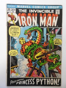 Iron Man #50 (1972) VG Condition moisture stain