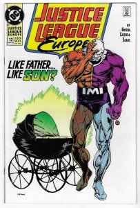 Justice League Europe #12 Direct Edition (1990)