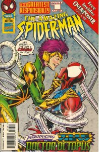 Amazing Spider-Man, The #406A (with card) VF ; Marvel | Overpower Death From Abo