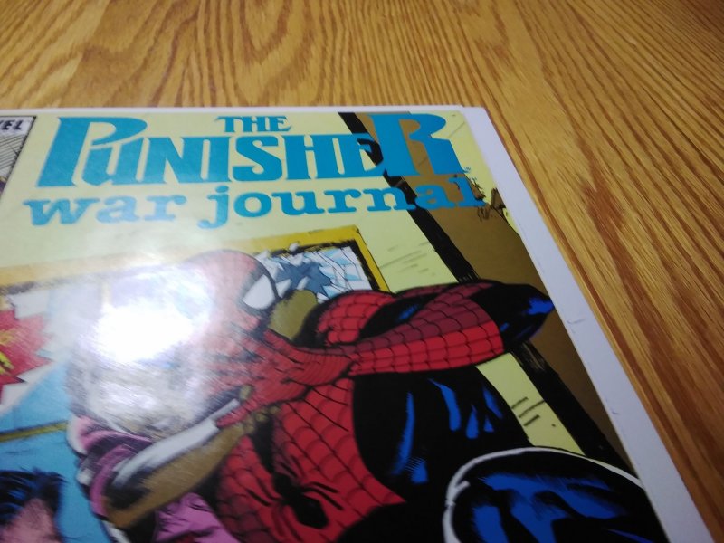 The Punisher War Journal #14 (1990) Spider-Man