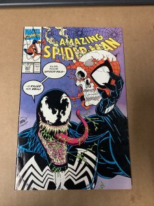 The AMAZING SPIDER-MAN #347 (1991) Venom Cover, Erik Larsen, Marvel Comics 