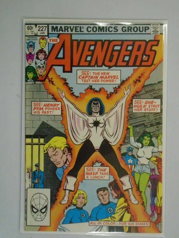 Avengers #227 Direct edition 6.5 FN- (1983 1st Series)