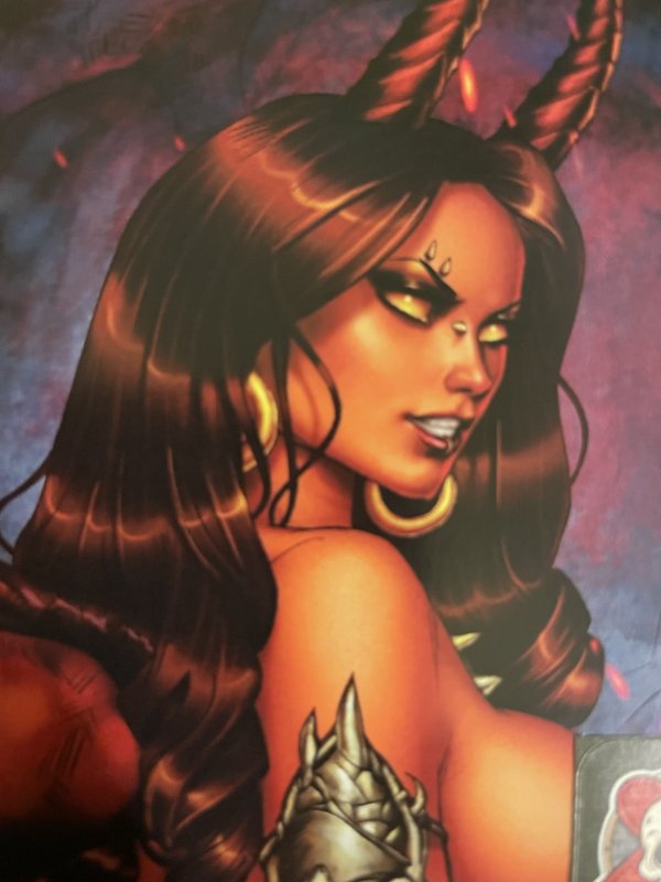 HELLWITCH #1 SACRILEGIOUS NUDE HAVE A HEART EDITION SIGNED LTD 150 NM+