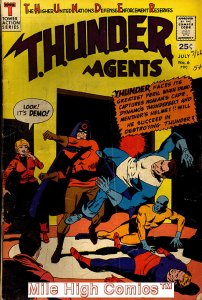 THUNDER AGENTS  (1966 Series)  (TOWER COMICS) #6 Very Good Comics Book