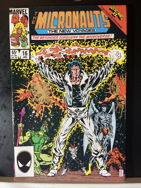 Micronauts: The New Voyages #16 (1986)