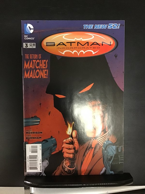 Batman, Incorporated #3 Chris Burnham Cover (2012) nm