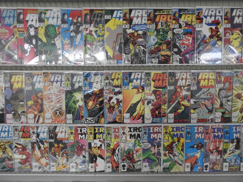 Huge Lot of 140+ Comics W/ ALL IRON MAN!!! Avg. VF Condition!