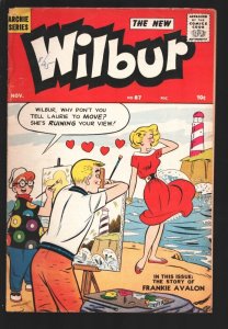 Wilbur #87 1959-Archie-last 10¢ issue-Good Girl Art-De Carlo-Frankie Avalon-h...