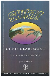 Predator: Race War #0 (1993) Signed by artist Jordan Raskin