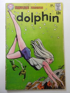 Showcase #79 (1968) VG Condition! 1st App of Dolphin! 1/2 in spine split, ink bc