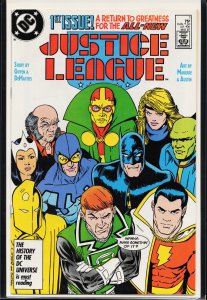 Justice League #1 (1987) Justice League [Key Issue]