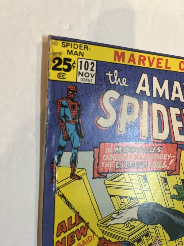 Amazing Spider-Man (1971) # 102 (VG/F) 2nd App Morbius 