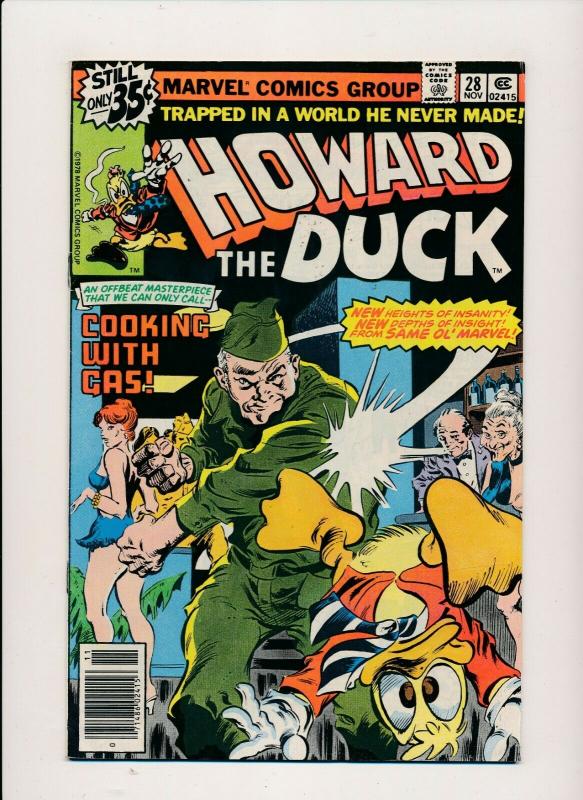 MARVEL LOT of 3-HOWARD THE DUCK #24,#25,#28 1977/'78 GOOD/VERY GOOD (PJ87) 