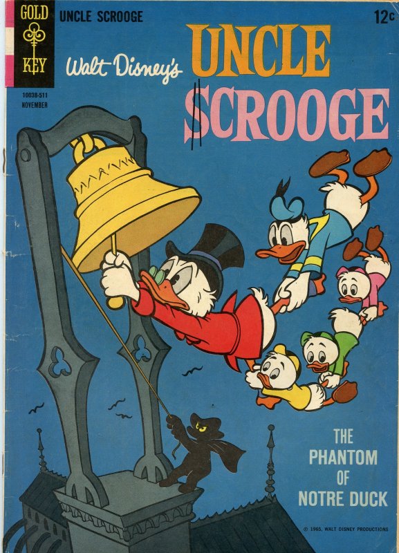 Uncle Scrooge #60 (1965) Gold Key Comic Book VG/F 5.0