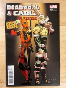 Deadpool & Cable: Split Second #1 Anka Cover (2016)