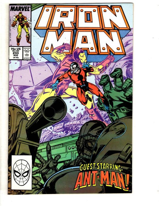 10 Iron Man Marvel Comic Books # 233 234 235 236 237 238 239 240 241 242 CR41