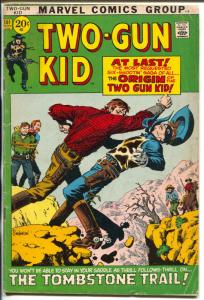 Two-Gun Kid  #101 1971-Marvel-John Severin-Jack Kirby-origin story-VG