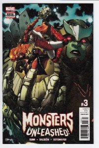 MONSTERS UNLEASHED (2017 MARVEL) #3 CVR A RB SILVA