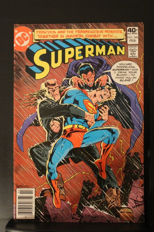 superman vs dracula comic