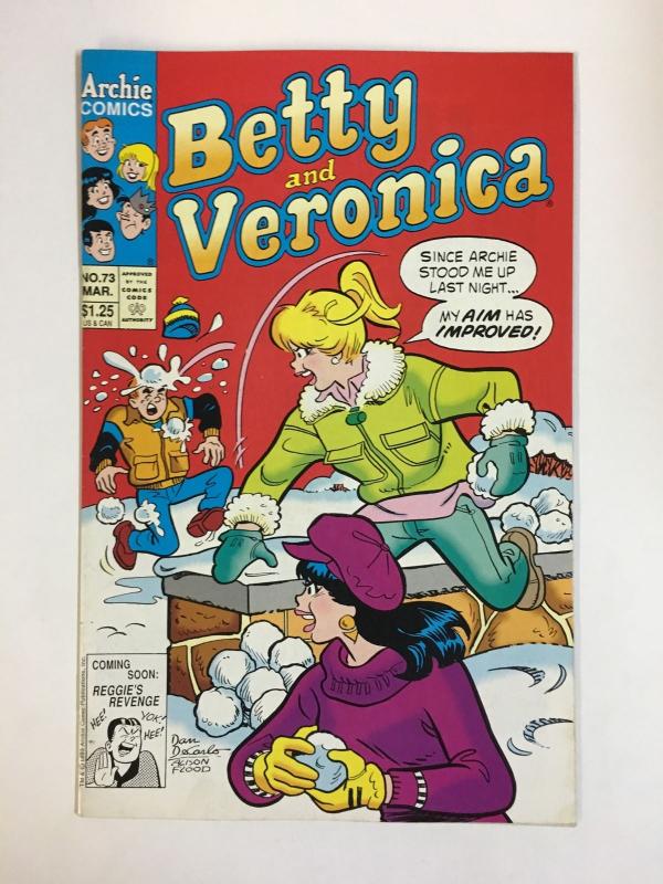 BETTY & VERONICA (1987)73 VF-NM March 1994 COMICS BOOK