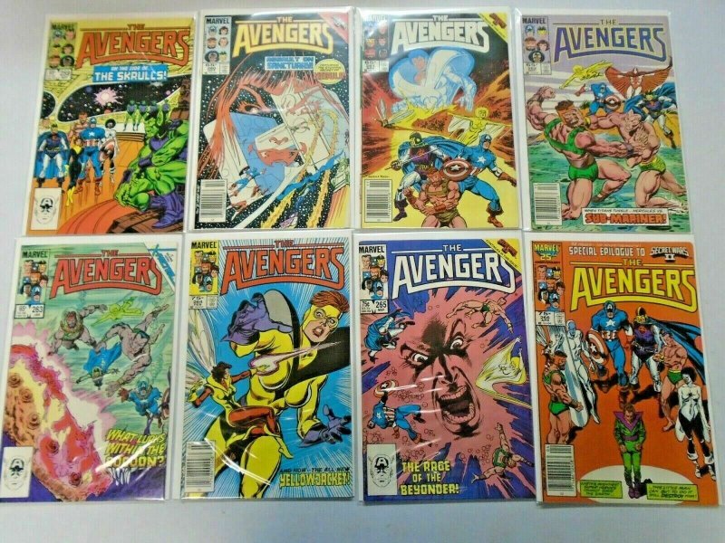 Avengers Comic Lot From #250-298 42 Diff Average 7.0 (Range 6.0 - 8.0) (1984-88)