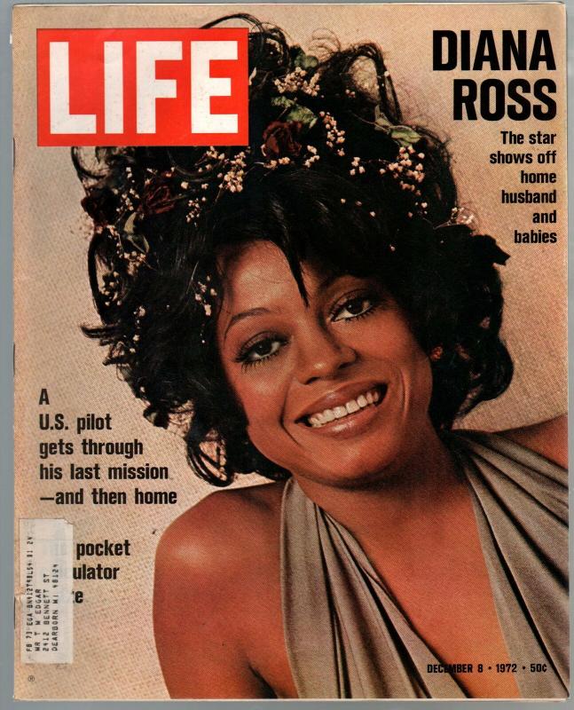 Life  12/8/1972-Diana Ross-FN