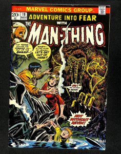 Fear #18 Man-Thing!