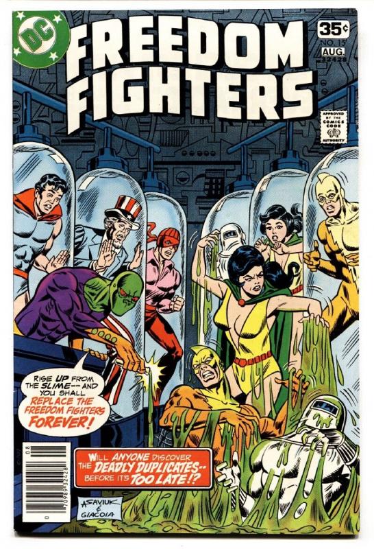 Freedom Fighters #15-1978-Origin of the PHANTOM LADY-DC