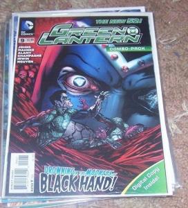 GREEN LANTERN #9  COMBO PACK EDITION . NEW 52  SINESTRO black hand