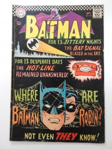 Batman #184  (1966) Solid VG- Condition!