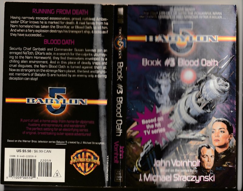 Babylon 5 Book # 3 – Blood Oath by John Vorholt