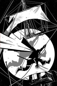 Black Terror #1 2019 Fornes Black & White Virgin 1:11 Dynamite EB109