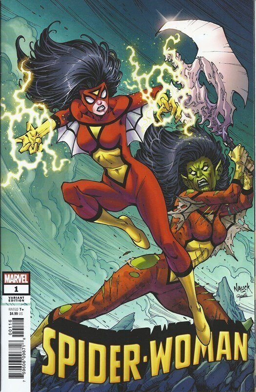 SPIDER-WOMAN #1 Todd Nauck Villains Variant