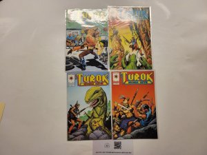 4 Turok Dinosaur Hunter Valiant Comic Books #6 7 8 9 43 TJ7