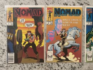 Lot Of 3 Nomad Marvel Comic Books # 1 2 3 NM Captain America Avengers Hulk J917