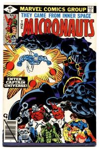 MICRONAUTS #8 first appearance captain universe gotg 2 mcu marvel cosmic VF-