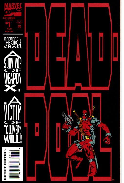 DEADPOOL THE CIRCLE CHASE #1,2,3,4 NEAR MINT $15.00