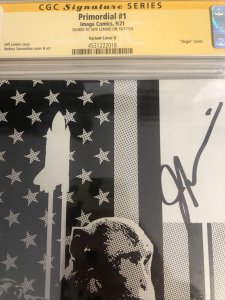 Primordial (2021) # 1 (CGC 9.8 SS) Signed Jeff Lemire* Image Comics * Sorrentino