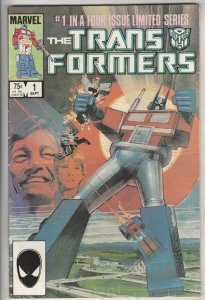 Transformers, The #1 (Sep-84) VF/NM High-Grade Transformers (Optimus Prime)