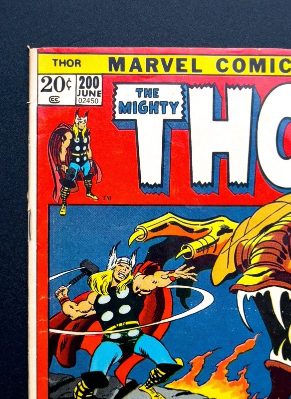 Thor #200 (1972) [KEY] Ragnarok issue - VF