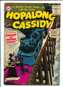 Hopalong Cassidy #114 1956- DC-William S Boyd-B-Western film star-Gene Colon ...